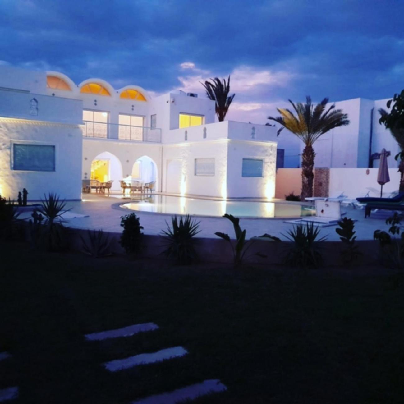 Villa La Palmeraie D'Arkou, Grande Piscine 외부 사진