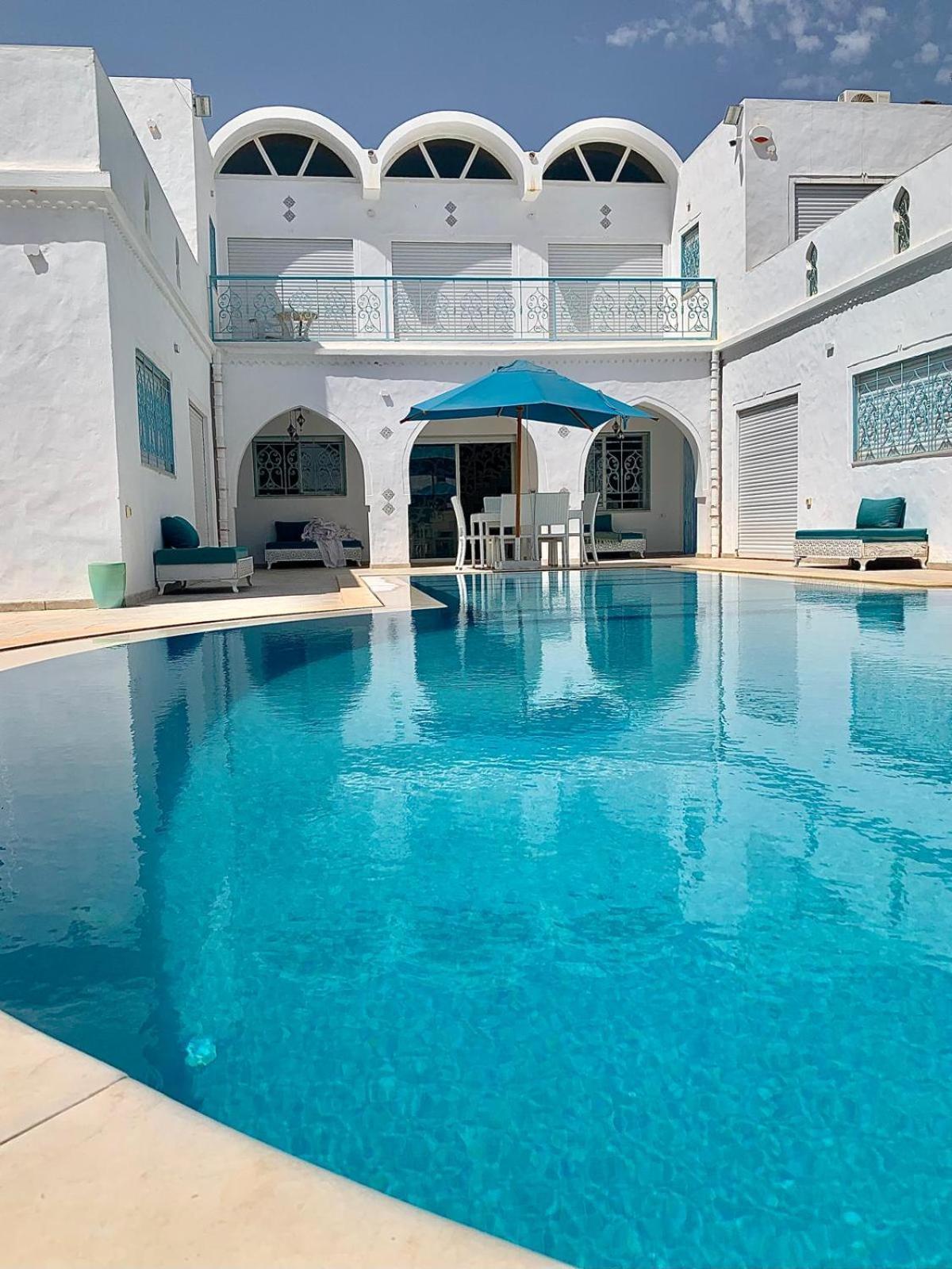 Villa La Palmeraie D'Arkou, Grande Piscine 외부 사진